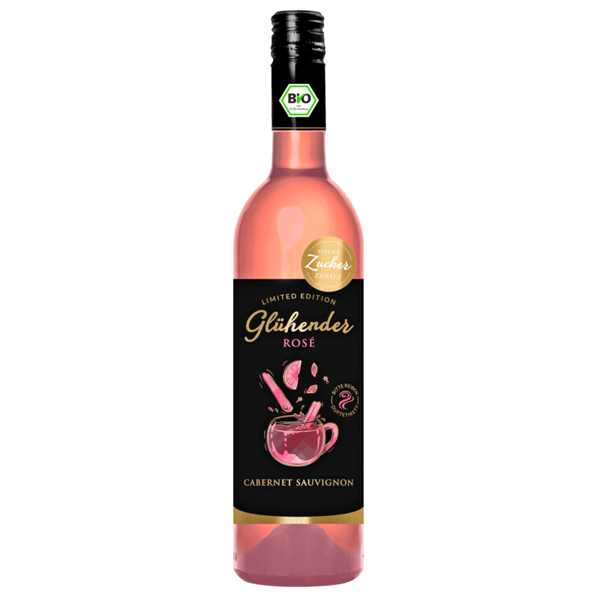P&P Weine Bio Glühender Rosé Cabernet Sauvignon 0,75l